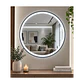 Espejo LED Redondo Black 80 cm - Miniatura 1