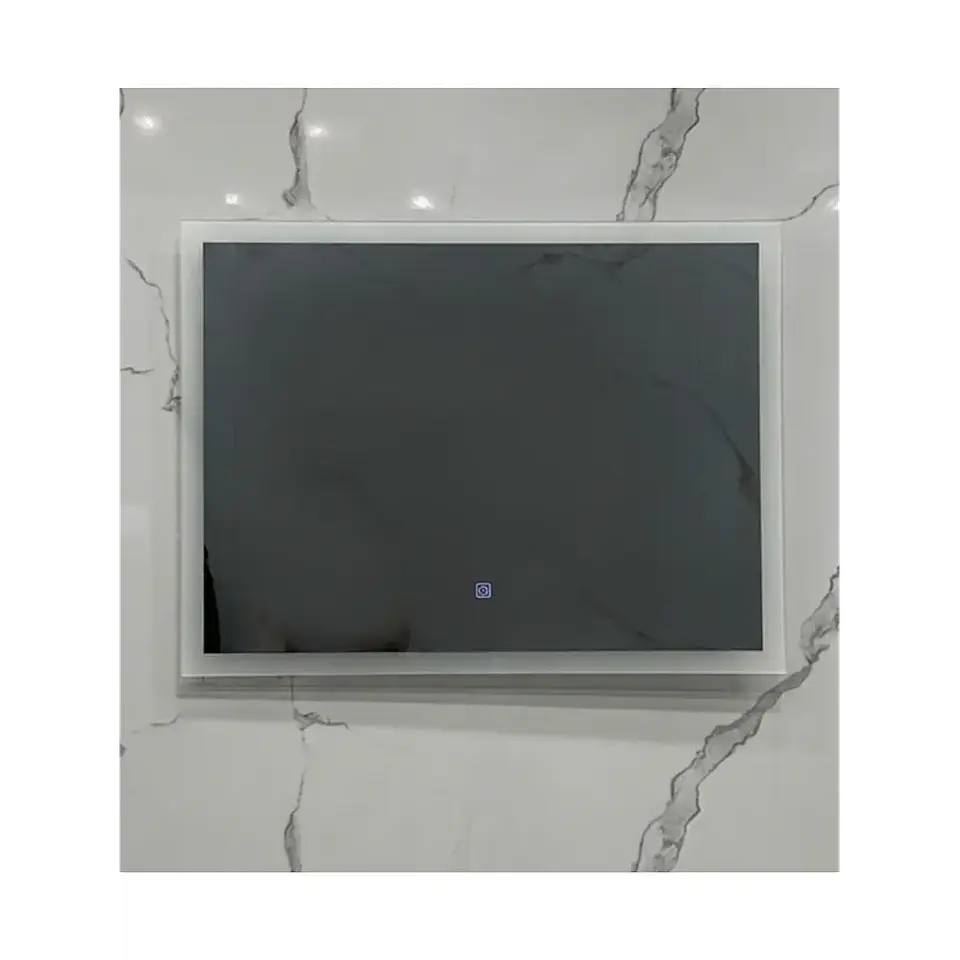 Espejo LED Rectangular Sin Marco 80x60 cm 1