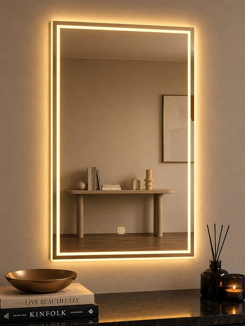 Espejo LED Vertical Sin Marco 60x80 cm