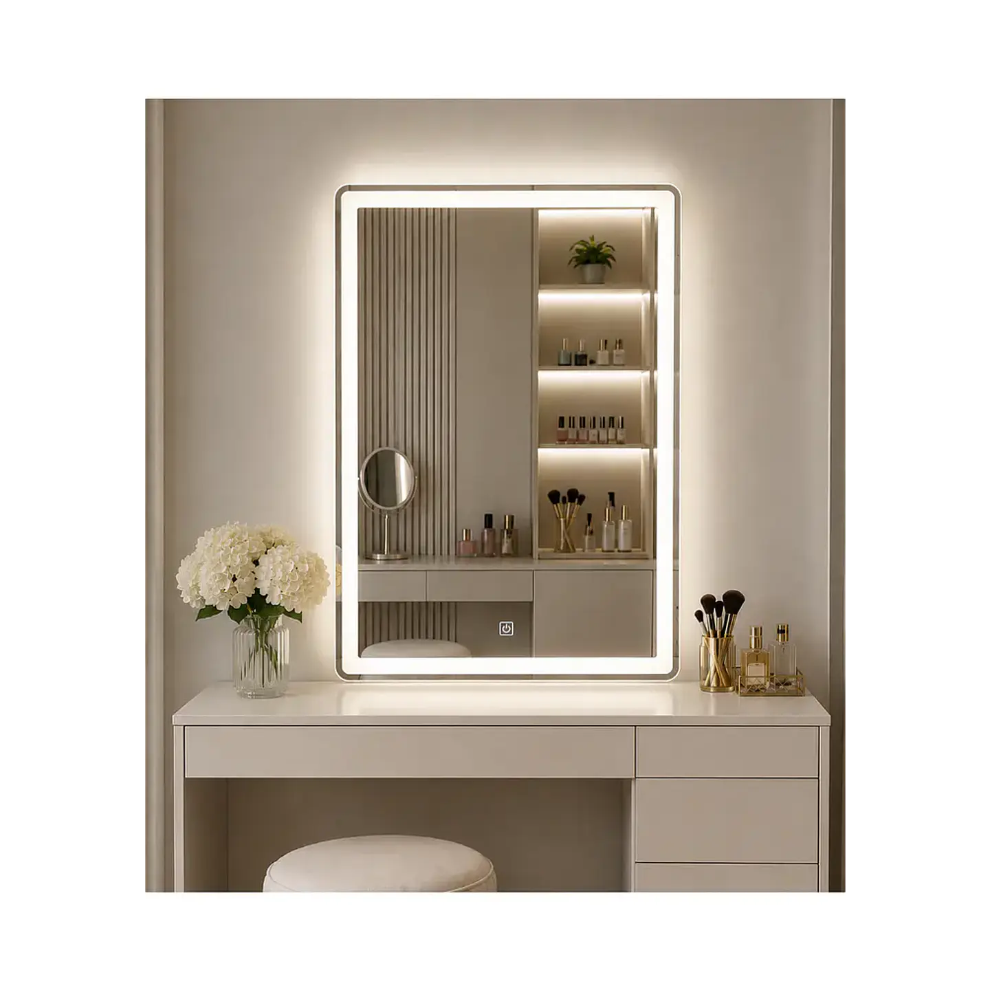 Espejo Led Sin Marco 50x70 cm 1