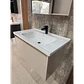 Vanitorio Flotante 80 cm Botiquín y Espejo Led Caqui - Miniatura 1