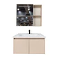 Vanitorio Flotante 80 cm Botiquín y Espejo Led Caqui - Miniatura 5