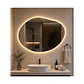 Espejo LED Para Baño Desempañante Sin Marco 60x80 cm - Miniatura 1