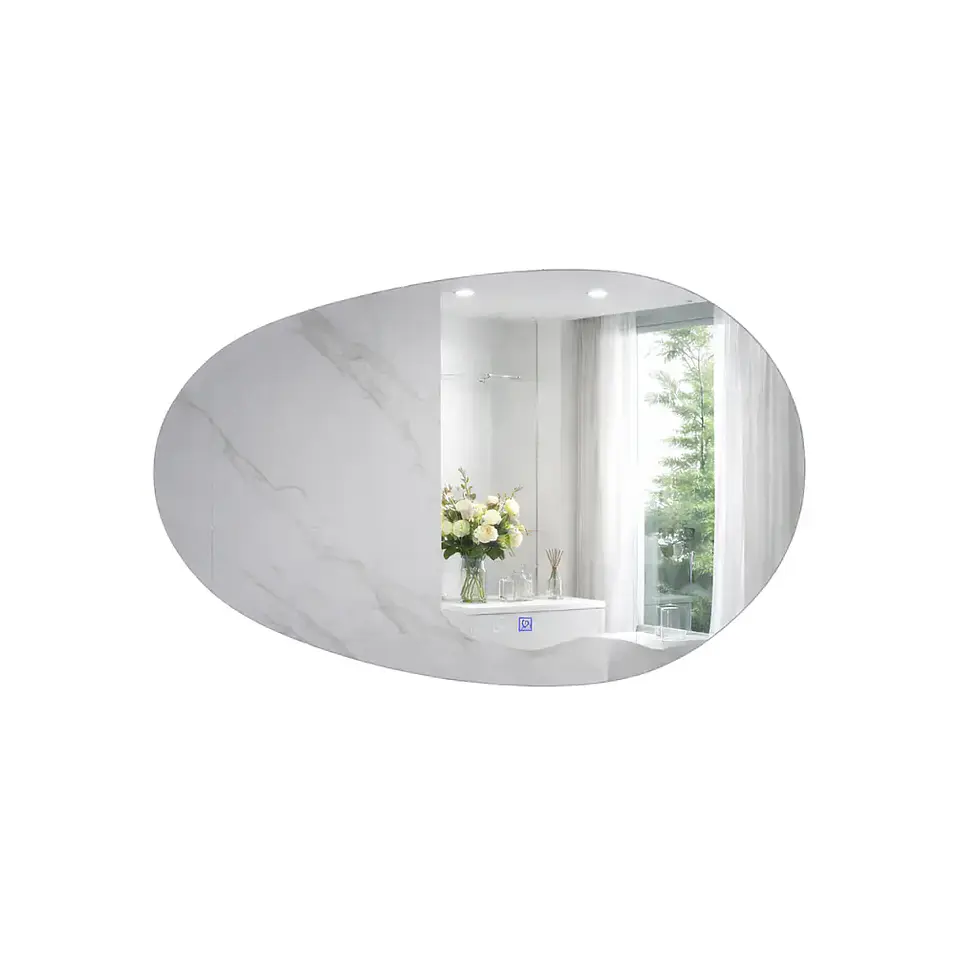 Espejo LED Para Baño Desempañante Sin Marco 90x60 cm 4