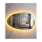 Espejo LED Para Baño Desempañante Sin Marco 90x60 cm - Miniatura 1