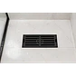 Rejilla de Desagüe Lineal para Ducha de Acero Inoxidable Negro Mate Premium 60cmx10cm - Miniatura 3