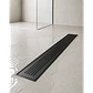 Rejilla de Desagüe Lineal para Ducha de Acero Inoxidable Negro Mate Premium 40cmx10cm - Miniatura 6