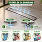 Rejilla de Desagüe Lineal para Ducha de Acero Inoxidable  Premium 30cmx10cm - Miniatura 2