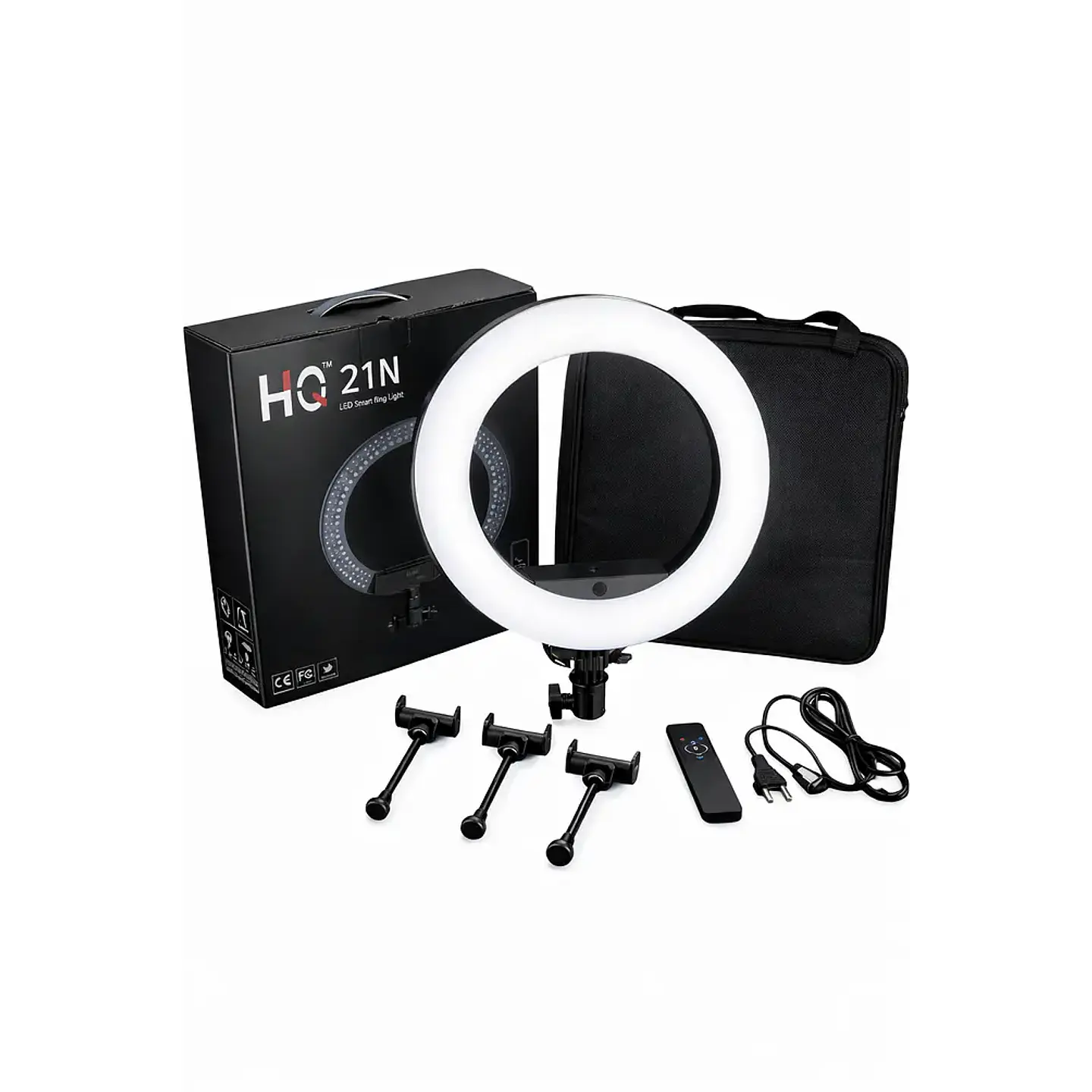 Aro de Luz LED Profesional 52 cm Con Trípode Ajustable 5