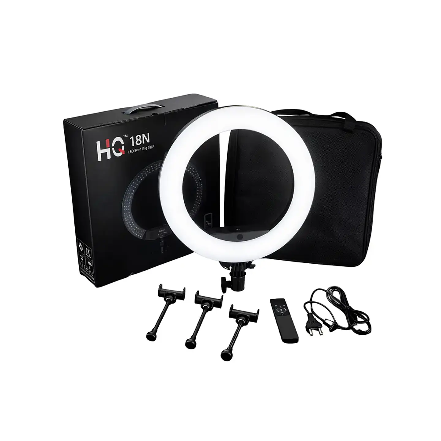 Aro de Luz LED Profesional 44 cm Con Trípode Ajustable 1