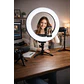 Aro de Luz LED Profesional 44 cm Con Trípode Ajustable - Miniatura 5