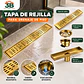 Rejilla de Desagüe para Ducha Dorada de Acero Inoxidable Premium 60CM - Miniatura 2