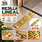 Rejilla de Desagüe para Ducha Dorada de Acero Inoxidable Premium 60CM - Miniatura 1