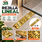Rejilla de Desagüe para Ducha Dorada de Acero Inoxidable Premium 50CM - Miniatura 2