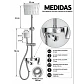 Set de Ducha con Monomando Cromado Premium - Miniatura 3