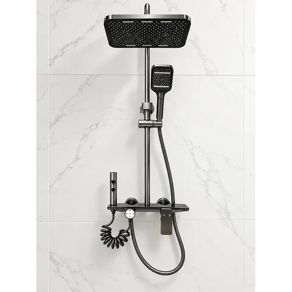 Kit de Ducha con Columna y Ducha de Mano 1