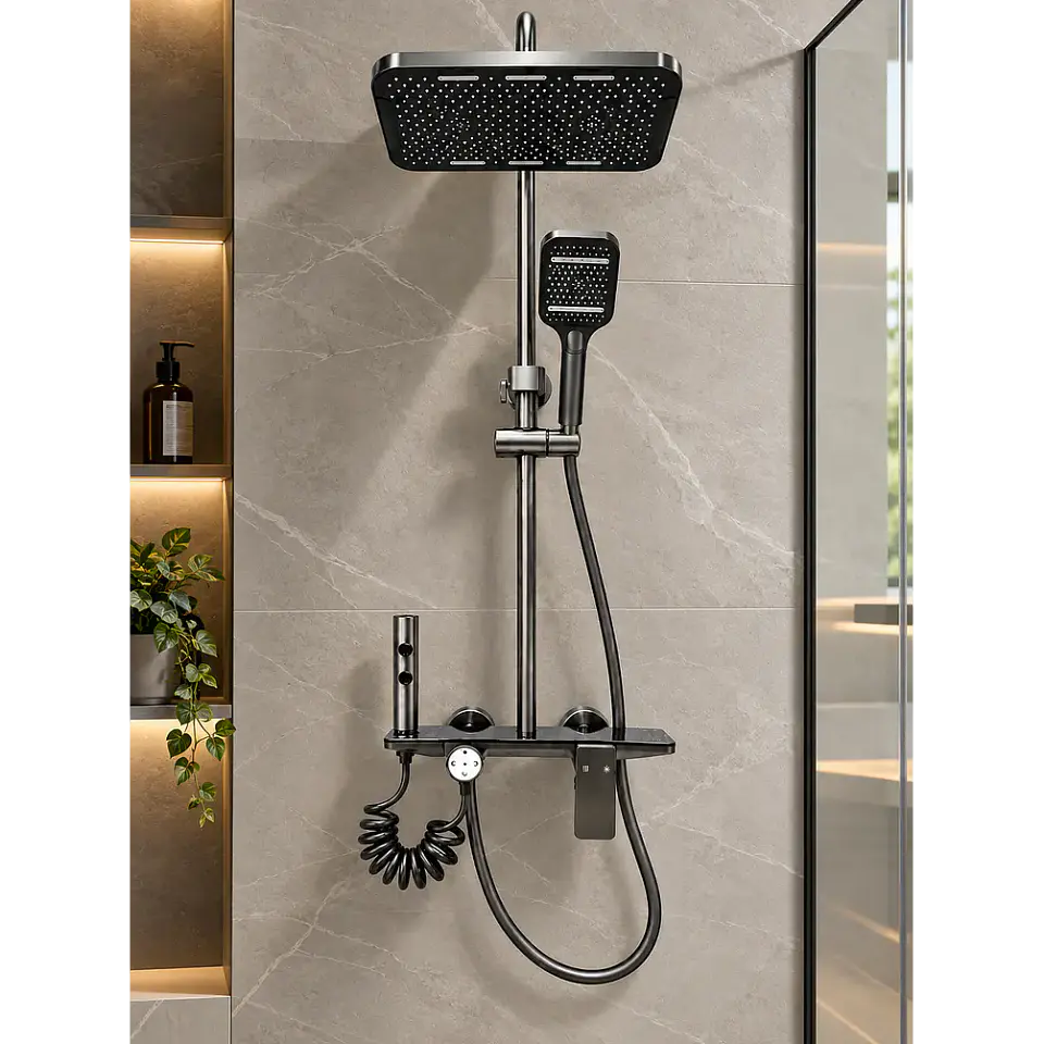 Kit de Ducha con Columna y Ducha de Mano 3