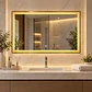 Espejo LED Rectangular Silver 80x60 cm - Miniatura 4
