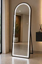 Espejo Cuerpo Entero LED Arco L06 Black 70x180 cm - Miniatura 4