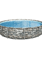 Piscina Bestway Redonda Piedra Filtro + Accesorios 6.71MX1.32M - Miniatura 3