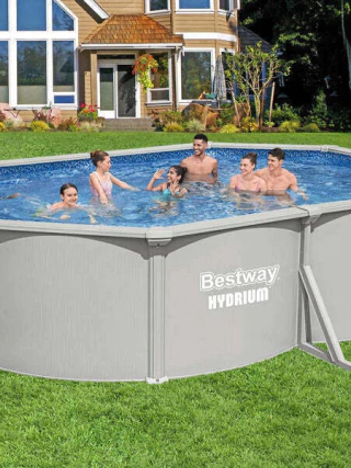 Piscina Bestway Ovalada Hydrium Filtro+Acces 5.00x3.66x1.22m 4