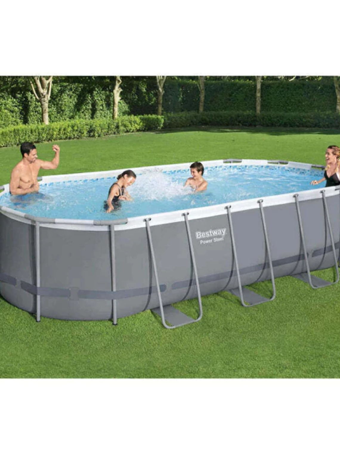 Piscina Bestway Ovalada Filtro + Accesorios 5.49X2.74X1.22M 6
