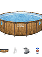 Piscina Bestway Redonda SteelPro Max con ventana 4.88MX1.22M - Miniatura 1