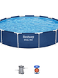 Piscina Bestway Redonda Steel Pro con filtro 3.66MX76Cm Azul - Miniatura 4