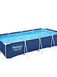 Piscina Bestway Rectangular Steel Pro 4.00MX2.11MX81Cm Azul - Miniatura 2
