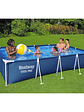 Piscina Bestway Rectangular Steel Pro 4.00MX2.11MX81Cm Azul - Miniatura 6
