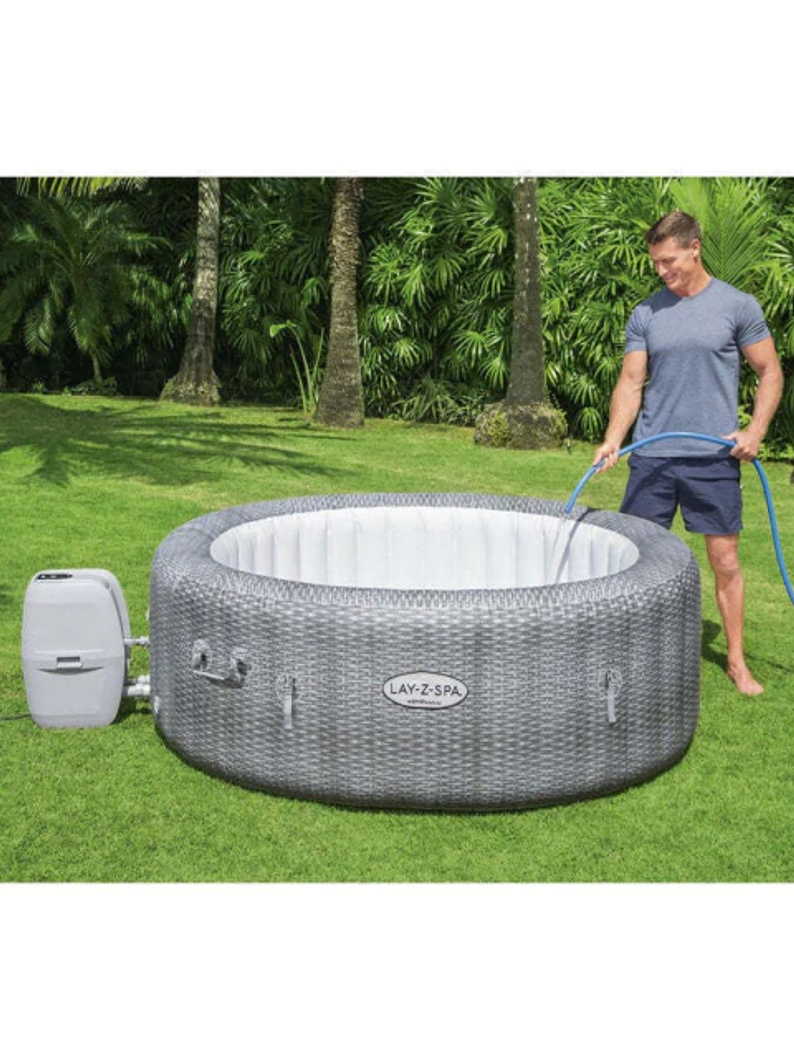 Hot Tub Spa Inflable Honolulu 6 Personas Bestway 6