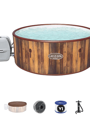 Hot Tub Spa Inflable Helsinki Smart Wifi 7 Personas