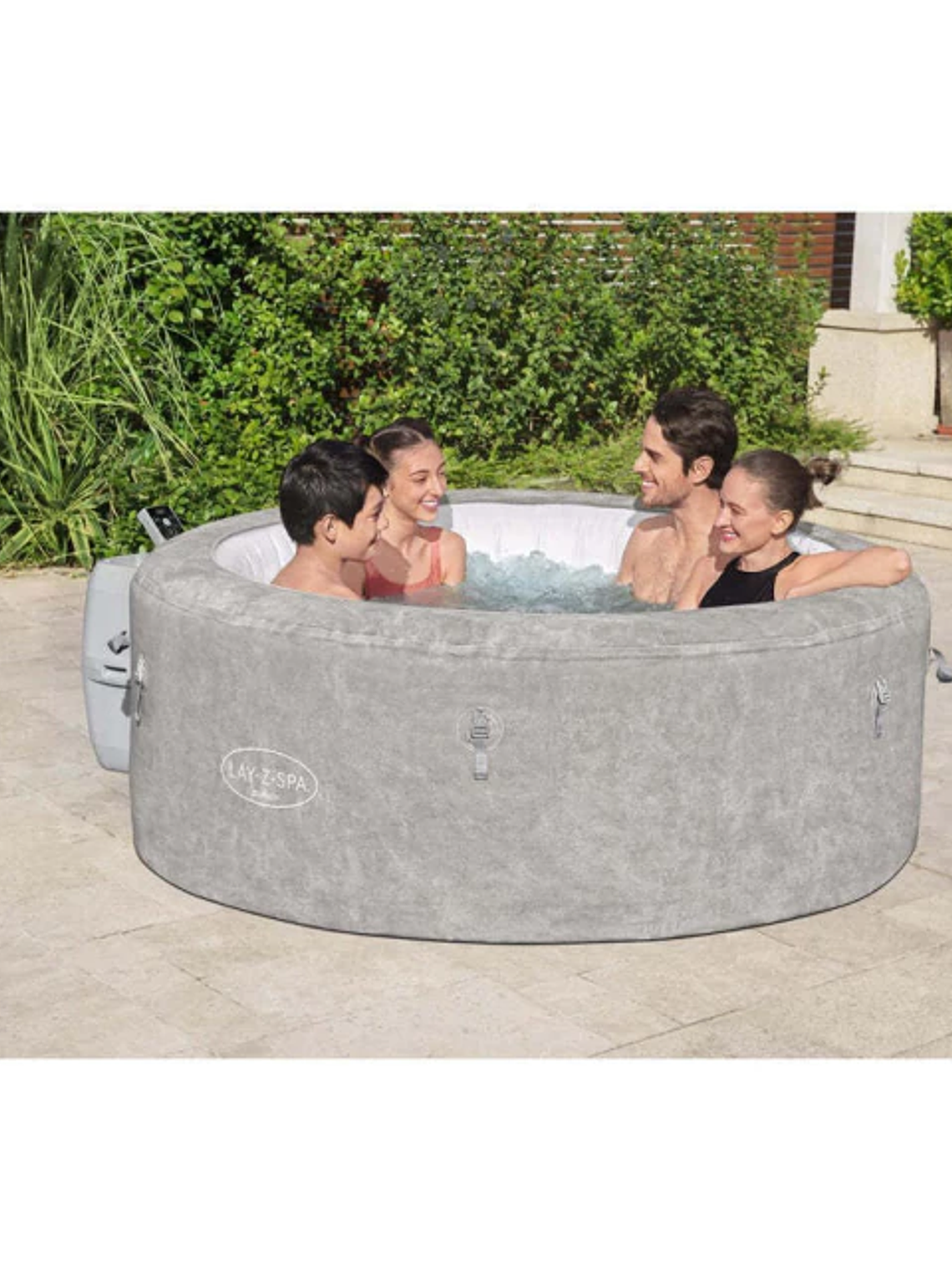Hot Tub Spa Inflable Zurich Airjet EnergySense Lay-Z-Spa® 1.80M X 66Cm 4 Personas / 669 L 6