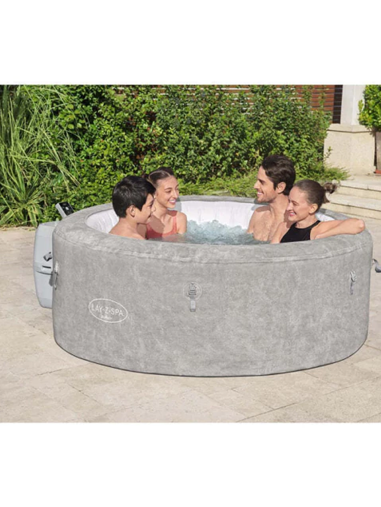 Hot Tub Spa Inflable Zurich Airjet EnergySense Lay-Z-Spa® 1.80M X 66Cm 4 Personas / 669 L 6