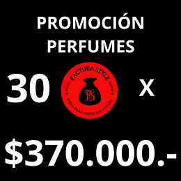 Promocion 30 Perfumes