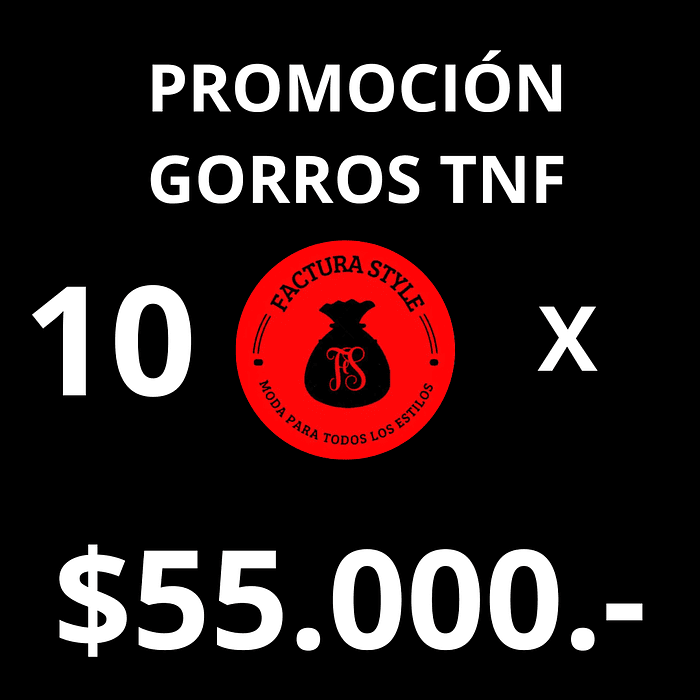 Promocion Gorros TNF