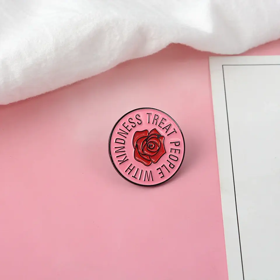 Pin Circular Rosa 1