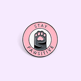 Pin Stay Pawsitive