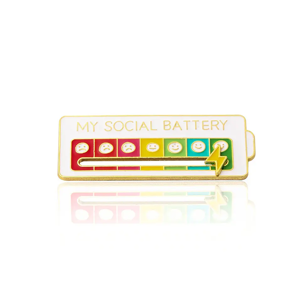 Pin My Social Battery 1