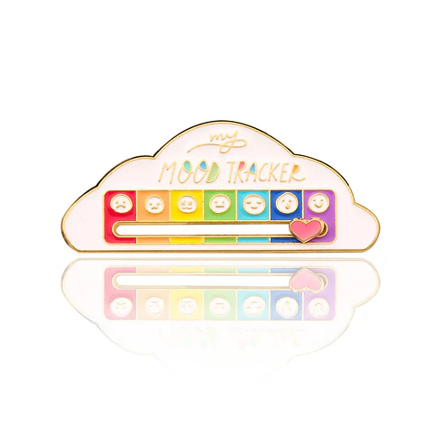 Pin Forma de Nube Mood Tracker