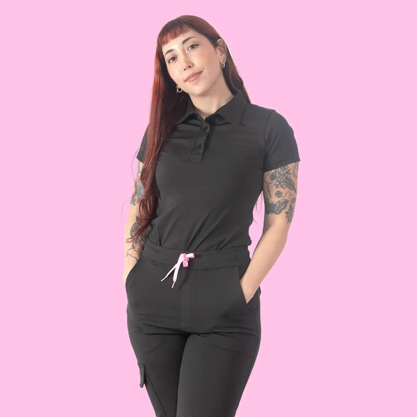 PANTALON SAFARI NEGRO 1