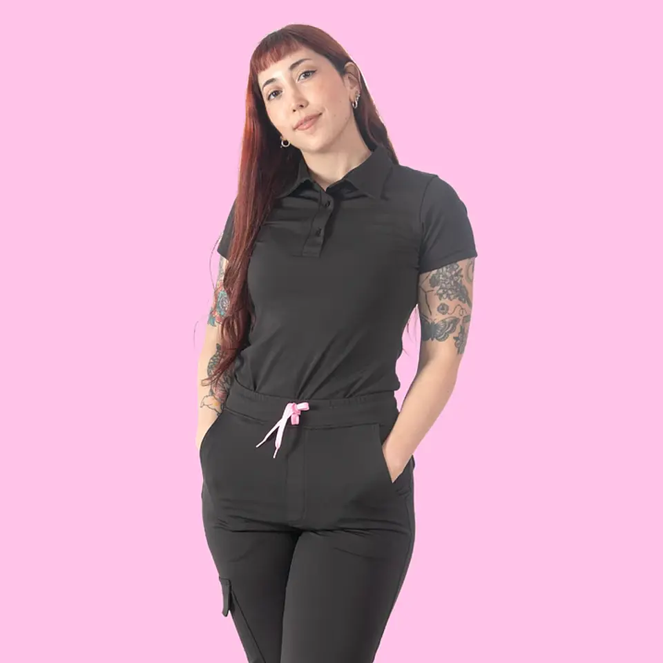 PANTALON SAFARI NEGRO 1