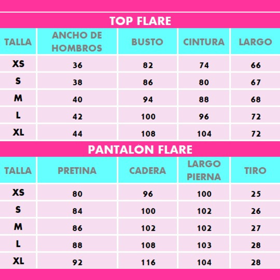 PANTALON NEW FLARE FUCSIA 2