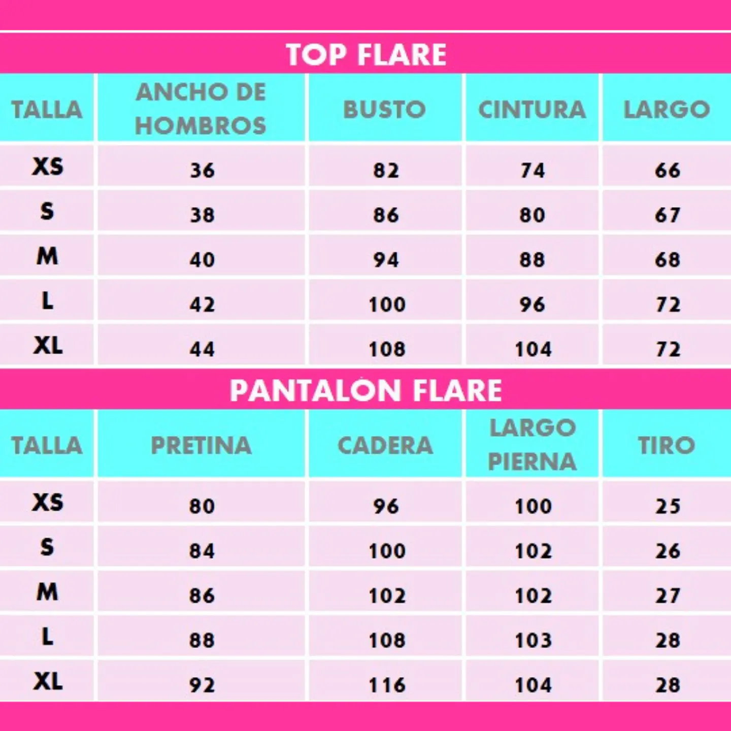 PANTALON NEW FLARE FUCSIA 2