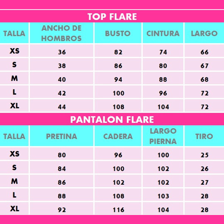 PANTALON NEW FLARE FUCSIA 2