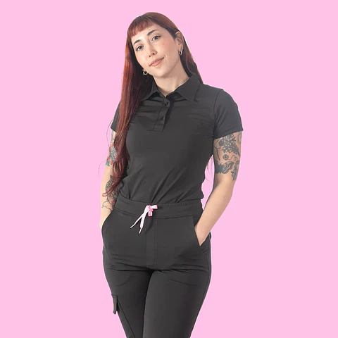 POLERA SAFARI NEGRO
