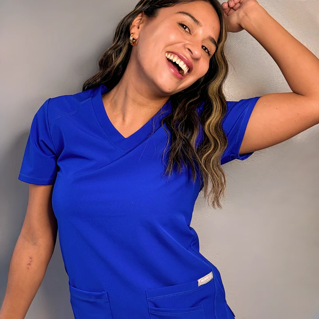 TOP NEW FLARE AZUL REY 1