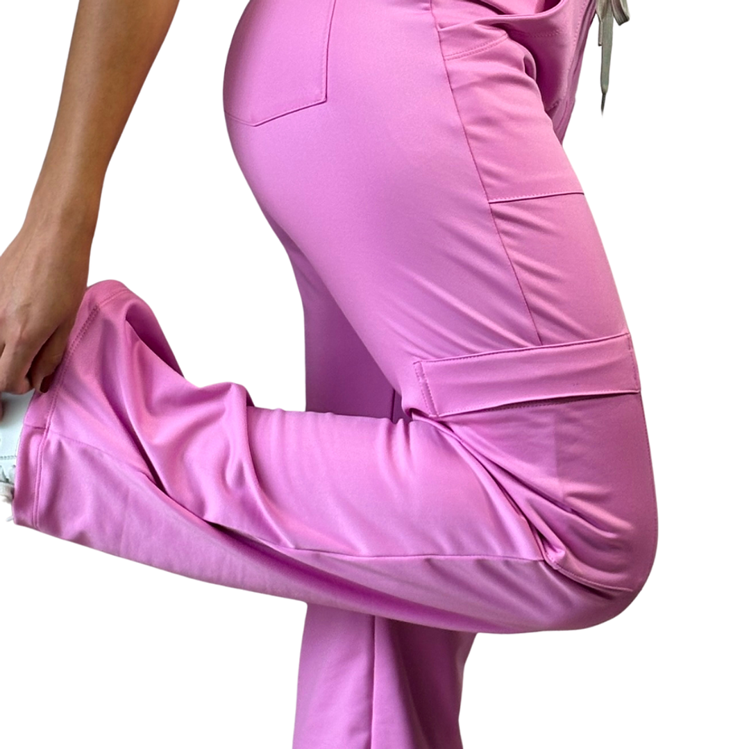 PANTALON SPORTY ROSA PETIT - ESTATURA MAXIMA 1.56 1