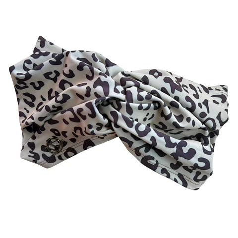 TOUCA  ANIMAL PRINT BEIGE - CAFE OSCURO