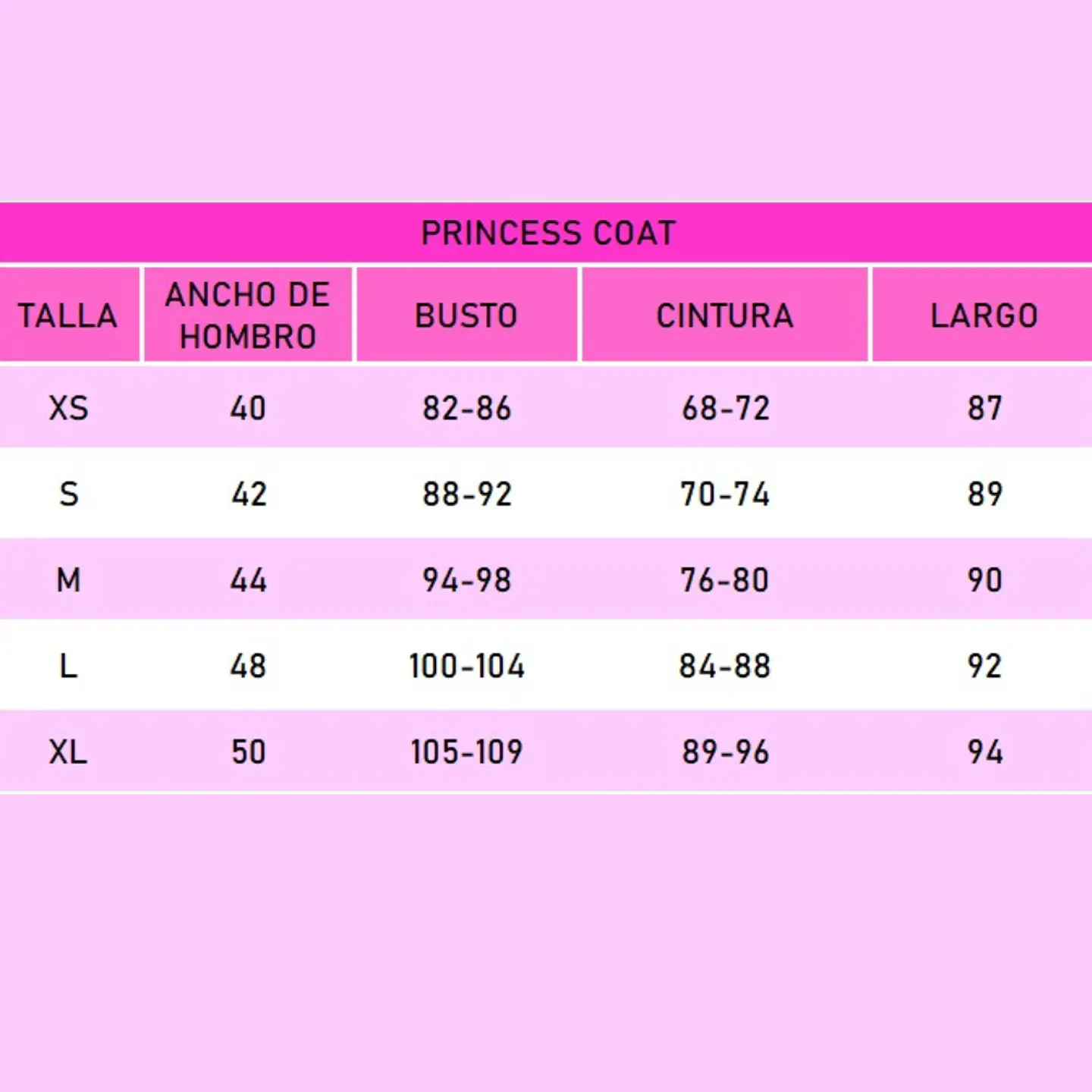 Princess Coat - NEGRO 5